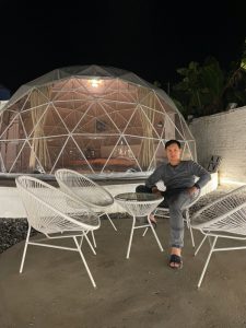 NISTA Bubble Villa - Trải nghiệm nghỉ dưỡng nhà bóng tại Hà Nội, VN trên cao flycam 2021